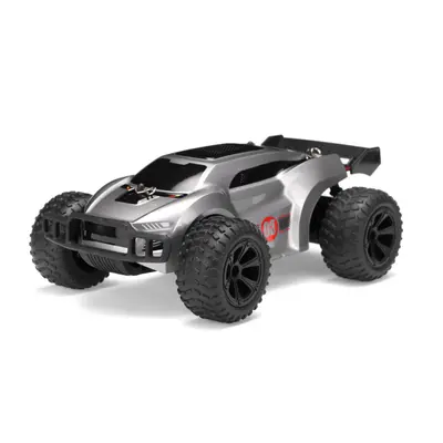 (Grey) 1/20 2.4G 15KM/H Remote Control Car Model RC Racing Car Toy for Kids Adults