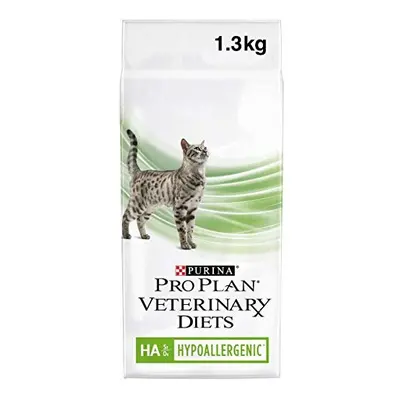 PRO PLAN VETERINARY DIETS Feline HA Hypoallergenic Dry Cat Food 1.3kg