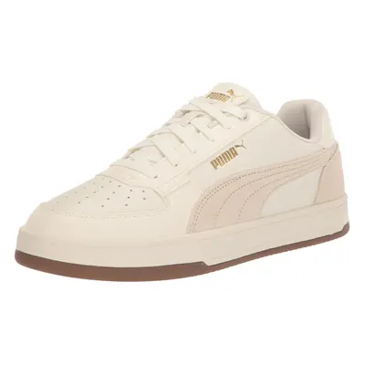 PUMA Men's CAVEN 2.0 SUEDE Sneaker Warm White-Frosted Ivory-Gold 10.