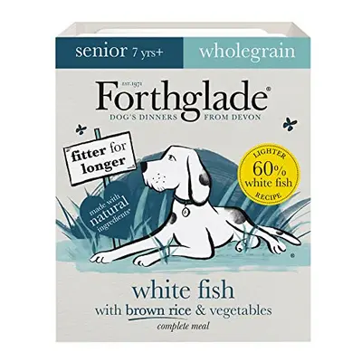 Forthglade Complete Natural Wet Dog Food - White Fish with Wholegrain Brown Rice & Vegetables (1