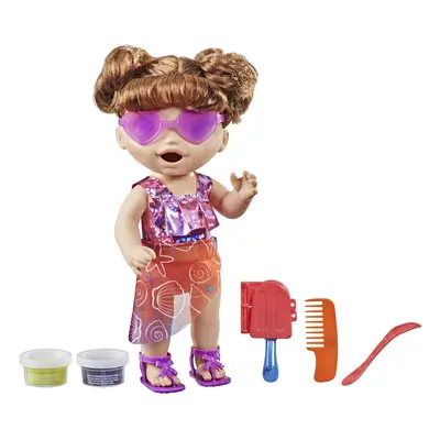 Baby Alive Sunshine Snacks Doll Eats and Poops Summer-Themed Waterpl