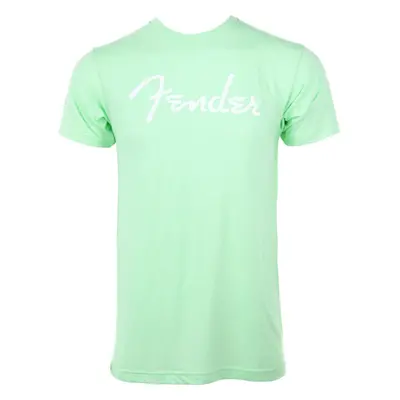 Fender Spaghetti Logo T-Shirt Surf Green