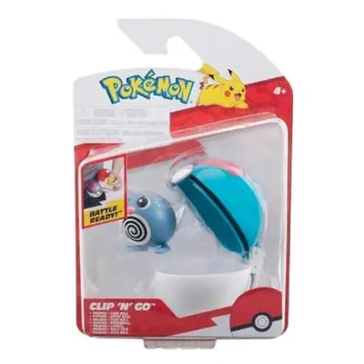 POKEMON Pkw3626 Clip 'N' Go Poliwag with Lure Ball