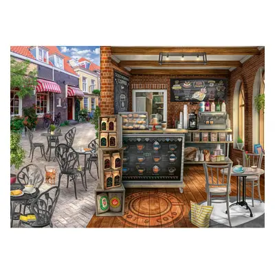 Ravensburger Quaint Cafe Piece Jigsaw Puzzle for Adults - - Handcrafted Tooling Made in Germany 