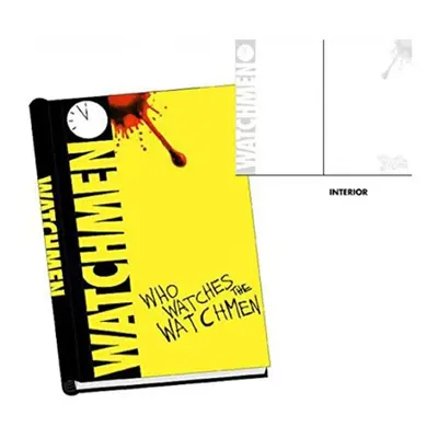 NECA Watchmen Movie Who Watches the Watchmen Hard Cover Journal