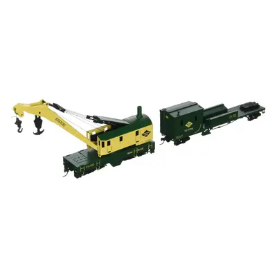 Bachmann Trains - 250-Ton Steam Crane & Boom Tender - READING -HO Scal