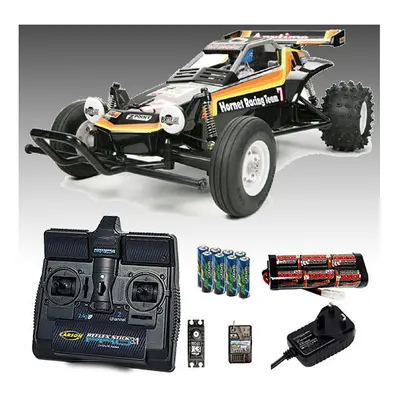 TAMIYA The Hornet RC Car Deal Bundle. Radio, Battery & Charger