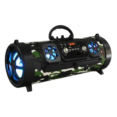 (Camouflage) Portable Bluetooth Speakers Wireless Stereo Bass Support USB TF Radio Outdoor Speak