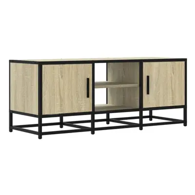 (sonoma oak) vidaXL TV Cabinet TV Stand Media TV Unit Engineered Wood and Metal