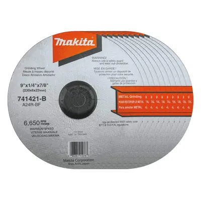 Makita 741421-B-10 9-Inch Grinding Wheel 10-Pack