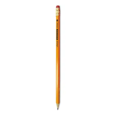 Universal Deluxe Blackstonian Pencil Hb (#2) Black Lead Yellow Barrel Dozen