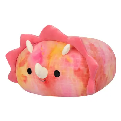 Squishmallows Stackables 12-Inch Trinity Pink Triceratops - Medium-Sized Ultrasoft Official Kell