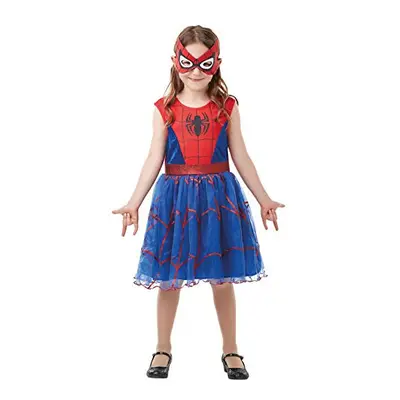 Rubie's Official Marvel Spider-Girl Deluxe Child's Costume, Superhero Fancy Dress, Child's Size 