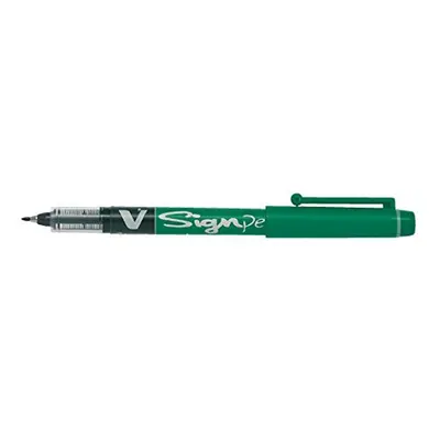 Pilot V Sign Pen Liquid Ink 2.0 mm Tip - Green Box of