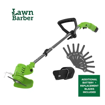 Lawn Barber Ultimate Bundle with Additional Battery and Extra Blades