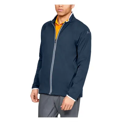 (S, Academy) Under Armour Mens UA Golf Storm Windstrike FZ Water Repellent Jacket