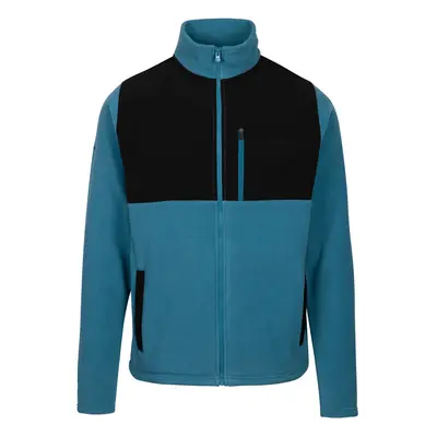 (M, Bondi Blue) Trespass Mens Zip Fleece Airtrap AT100 Falkenham