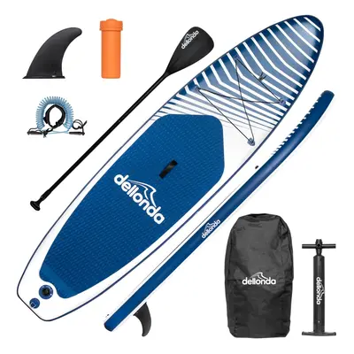 Inflatable Stand-Up Paddle Board 10'2" - Dark Blue