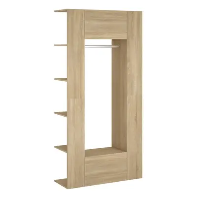 (Sonoma oak) vidaXL 1/2x Hallway Cabinets Engineered Wood Indoor Furniture Multi Colours