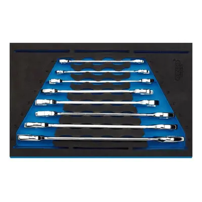 Open Ended Spanner Set in 1/4"" Drawer EVA Insert Tray (8 Piece)