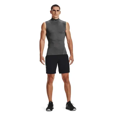 Under Armour Men's HeatGear Armour Compression Mock Sleeveless Carbon