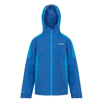 (11-12 Years, Olympian Blue/Hydro Blue) Regatta Childrens/Kids Hurdle V Waterproof Jacket