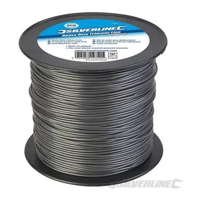 Silverline Heavy Duty Trimmer Line 2mm x 377m - line silverline x trimmer heavy duty 377m 2mm st