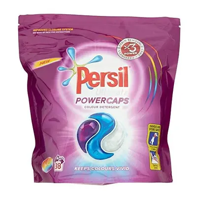 Persil 3-in-1, Colour Washing And Stain Removal Capsules, Clean And Fresh Fragrance Laundry Dete