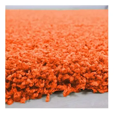 (Orange) Abaseen Shaggy Modern Multicolor Rug(160 x 230cm)