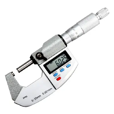 0-25mm 0.001mm Digital Micrometer Spiral Micrometer Spiral Electronic Outer Diameter Thickness G