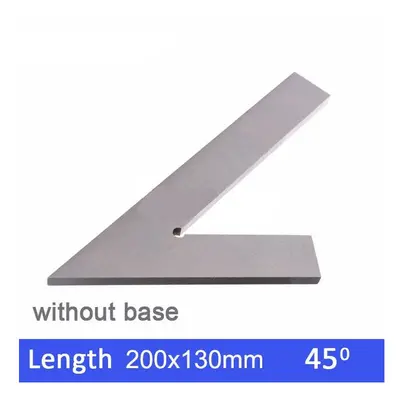 (200*130mm) 100*70mm 120*80mm 150*100 200*130mm Degree Square Ruler Angle Gauge with Wide Base S