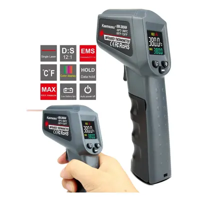 (-50~550) -50-550/-58-1022 Multifunctional Color Screen Infrared Thermometer Laser Industrial Te