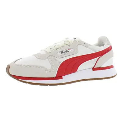 PUMA Space Lab Mens Shoes Size Color: Vaporous Gray/Red/White