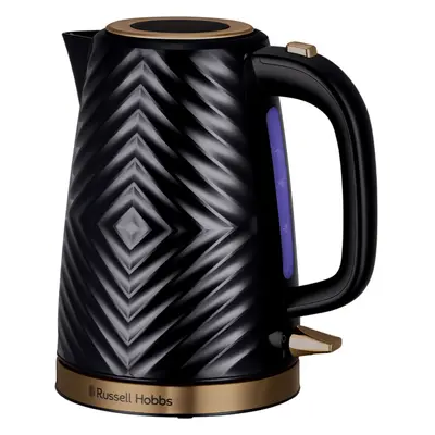 Russell Hobbs Groove Kettle - Black