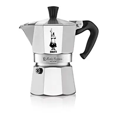 Bialetti Moka Express Export Espresso Maker, Tassen, Silver