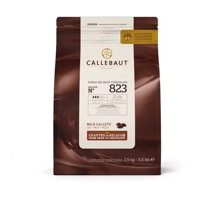 Callebaut Belgian Milk Chocolate Callets 2.5kg