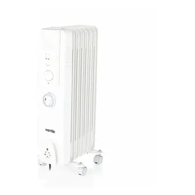 Warmlite WL43003YTW 1500w Oil Filled Radiator with Timer