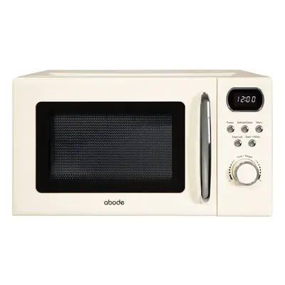 Abode Retro Microwave Litre Digital 700W Cream AMD2004C