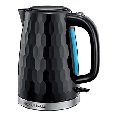 Russell Hobbs Cordless Electric Kettle - Contemporary Honeycomb Design with Fast Boil and Boil D