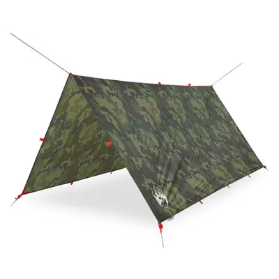 (camouflage, x cm) vidaXL Camping Tarp Outdoor Tarpaulin Shelter Sunshade Tent Tarp Waterproof