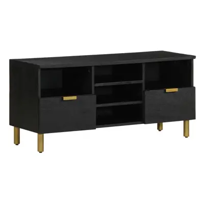 vidaXL TV Cabinet TV Stand Hifi Media Cabinet TV Unit Black Engineered Wood