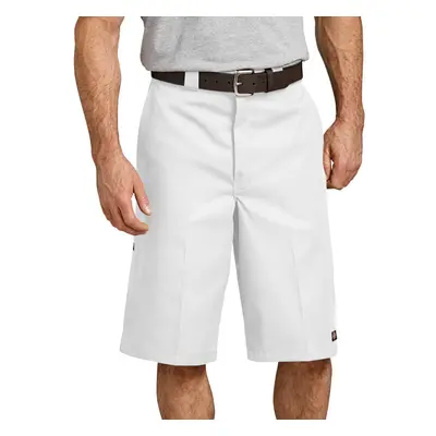 Dickies Men's Inch Loose Fit Multi-Pocket Work Short White