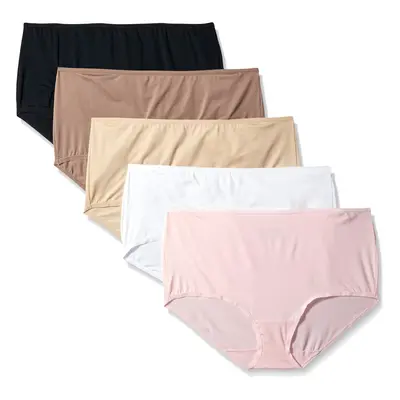 Fruit Of The Loom Women's Pack Microfiber Brief Panties Assorted