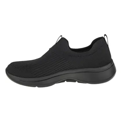 Skechers Women's GO Walk Arch FIT-Iconic Sneaker Black/Black