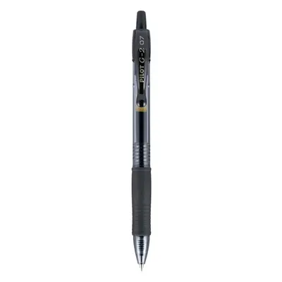 PILOT G2 Premium Refillable & Retractable Rolling Ball Gel Pens Fine Point Black Ink 4-Pack of 1