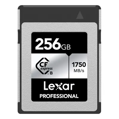 Lexar 256GB Professional CFexpress Type B Silver Series Memory Card for Photographers Videograph