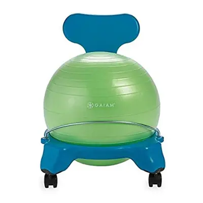 Gaiam Kids Balance Ball Chair - Classic Children's Stability Ball Chair, Alternative School Clas