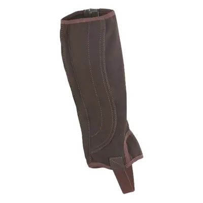 (Small, Brown) Dublin Childrens/Kids Easy-Care Half Chaps II