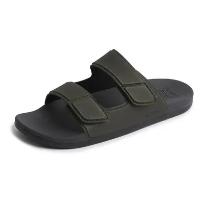 Reef Men's Cushion Tradewind Slide Sandal Grey/Olive