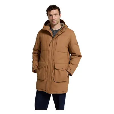 (XL, Tan) Animal Mens Fistral Borg Lined Parka